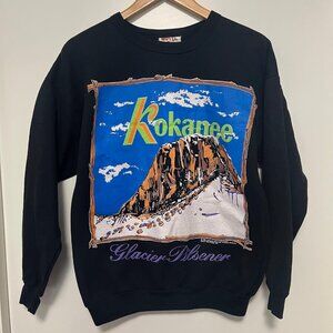 Vintage 90s Kokanee Rare Graphic Sweatshirt Women's Small
